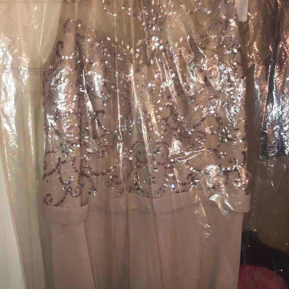 Beautiful Mori Lee beaded formal dress! Worn once - Picture 7 of 8